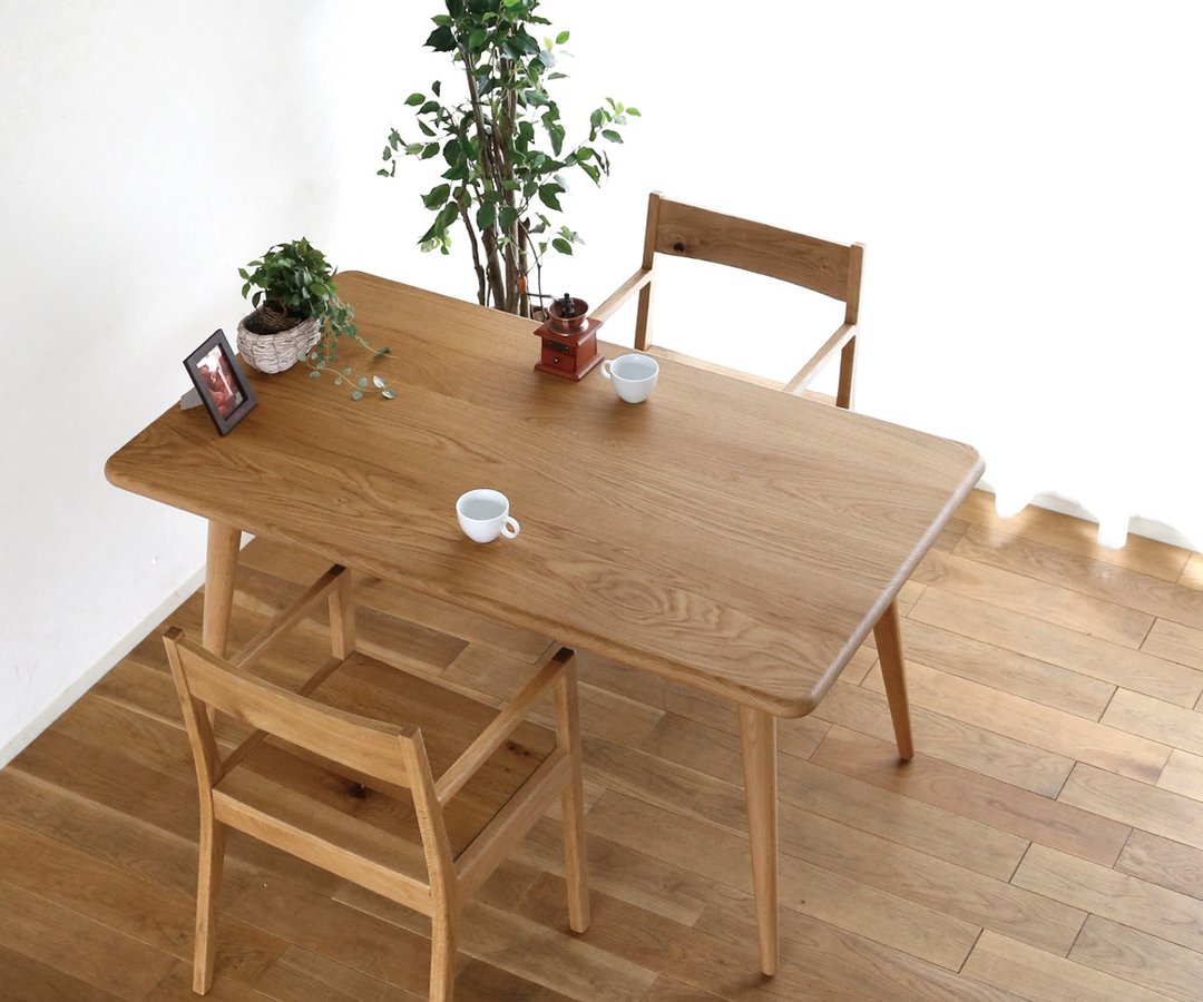 旭川家具 MUKU工房 Original PRIMORE 餐桌 - 餐桌/书桌 - 木头 咖啡色
