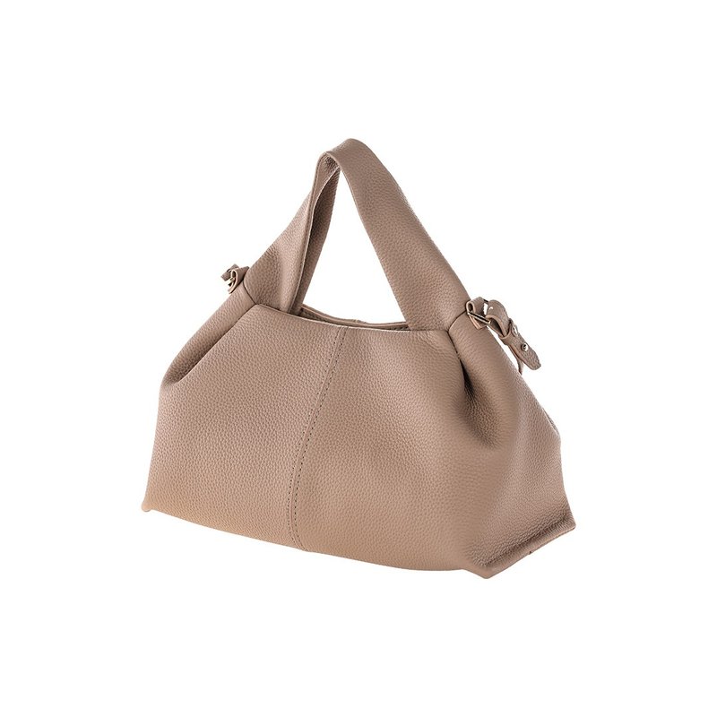 diy手工包荔枝纹头层牛皮斜挎手提包云朵饺子包自制材料包 - 侧背包/斜挎包 - 其他材质 