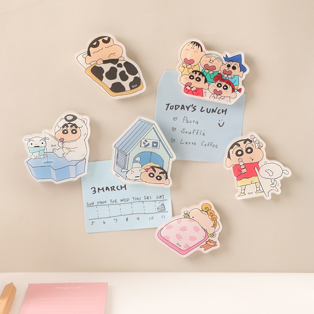 蜡笔小新造型磁铁- 蜡笔小新 压克力磁铁 强力磁铁 冰箱磁铁 磁铁 - 冰箱贴/磁贴 - 压克力 多色