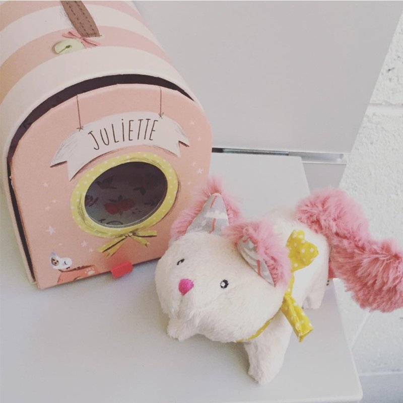 法国 Moulin Roty LES PARISIENNES 茱丽叶猫 - 玩具/玩偶 - 聚酯纤维 多色