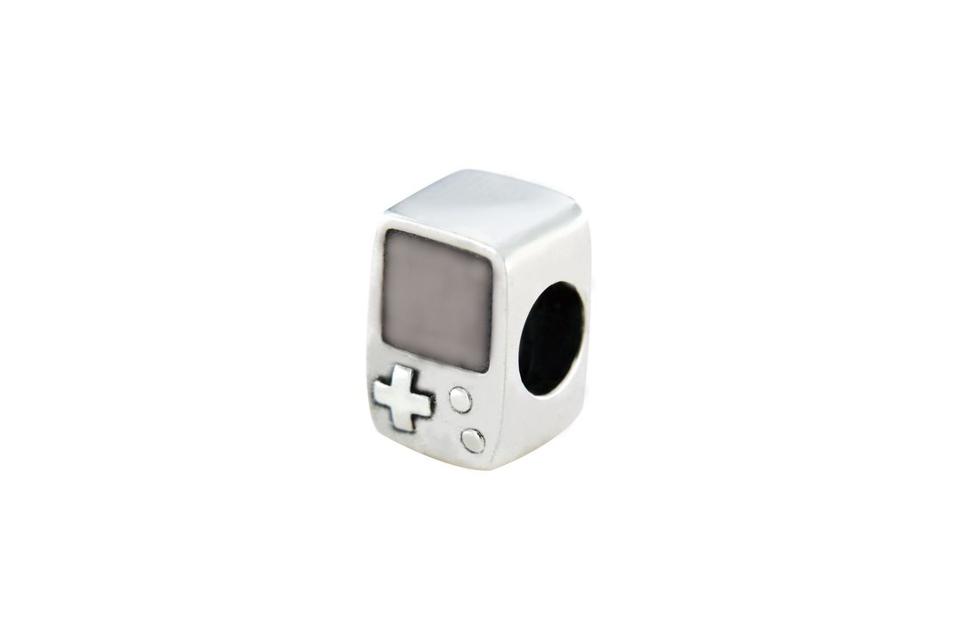 ×| 台湾古早味 |× 925纯银串饰 - GameBoy* SBB-161218R - 手链/手环 - 其他金属 银色