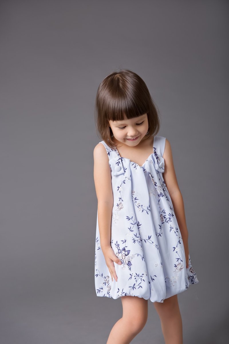 E&H 雪纺蓝色泡泡糖澎澎裙 - 其他 - 其他材质 蓝色