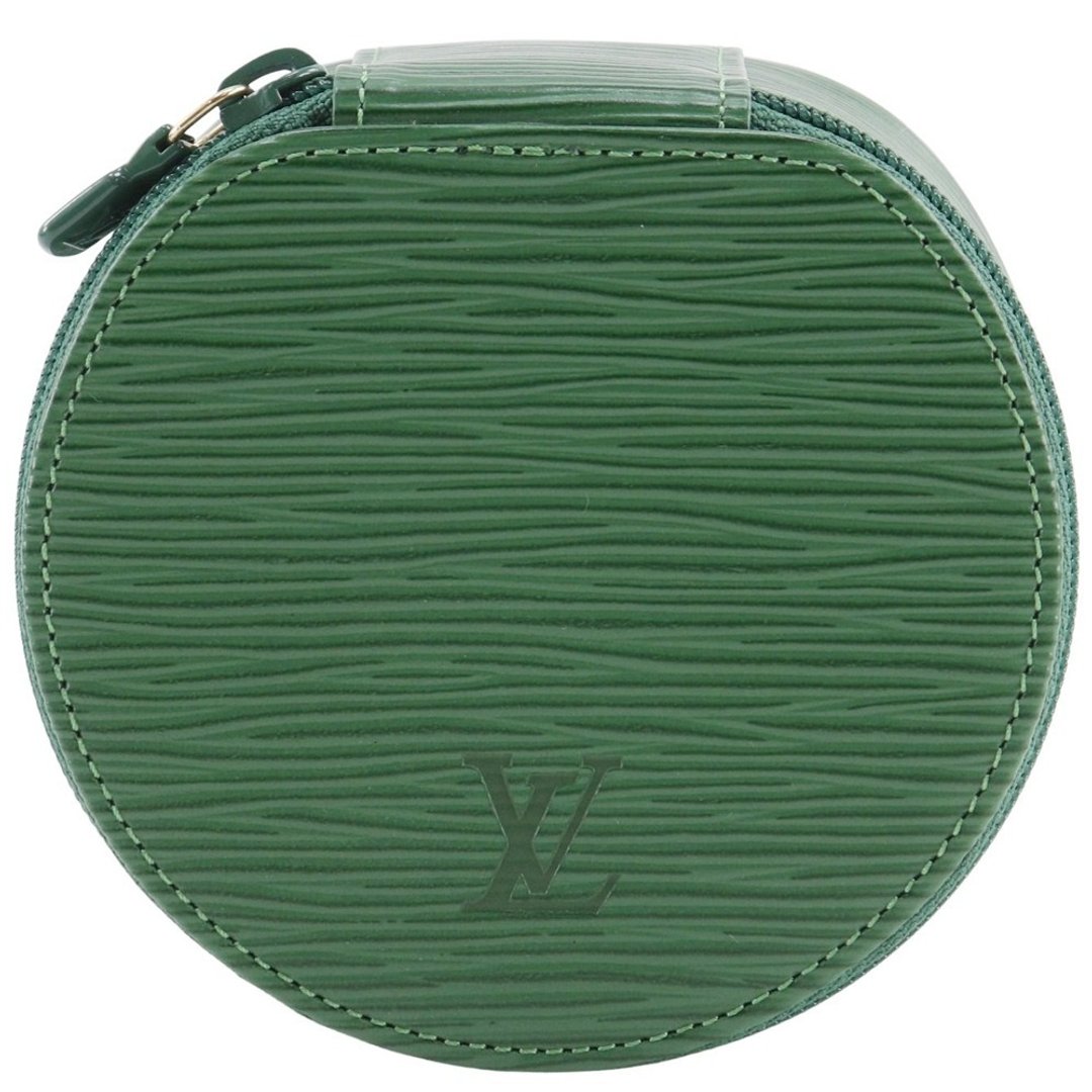 【日本直送】 LOUIS VUITTON Ecrin Bijoux 12 其他配件 珠宝盒 小包 M48204 Epi 皮革 波尔多绿 【二手】 - 其他 - 真皮 绿色