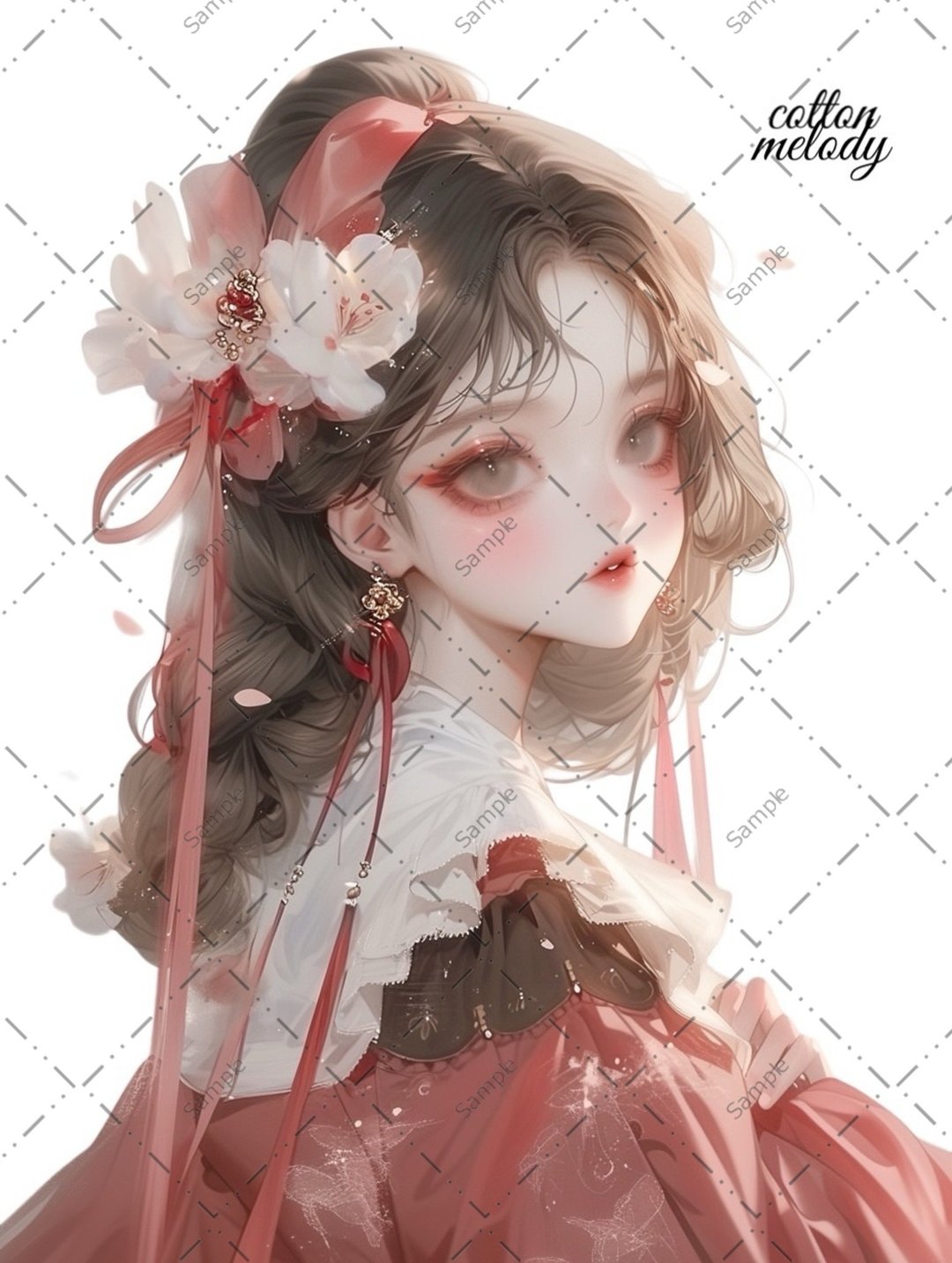 原创贴纸 no.921 人物贴纸 原创贴纸 人物贴纸 女孩贴纸 原创人物贴纸 - 贴纸 - 纸 