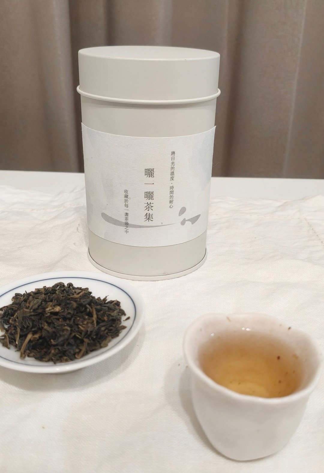 天然窨花茉莉绿茶 散茶装 - 茶 - 纸 白色