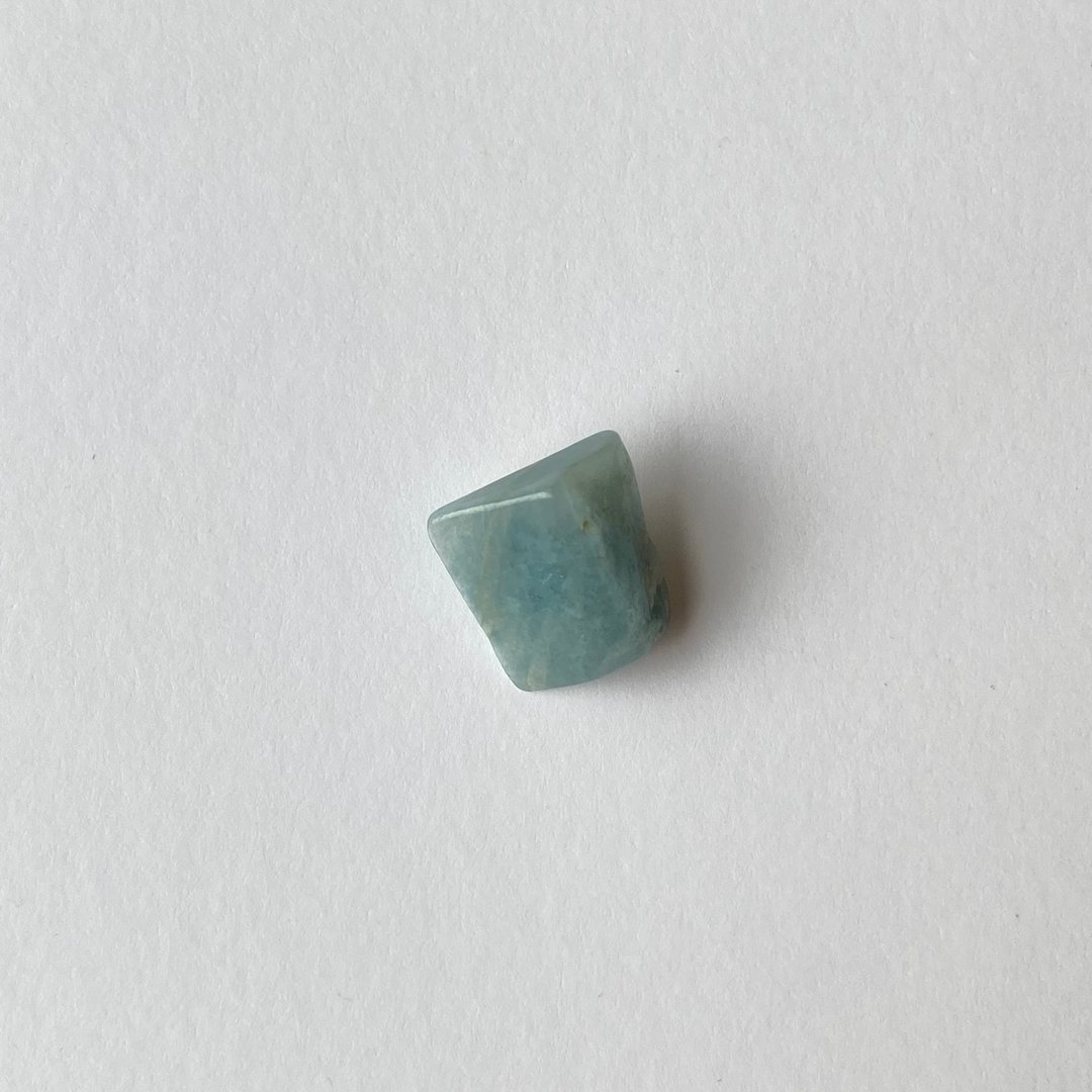 Jade Single Earring　(With removable chain) - 耳环/耳夹 - 玉石 