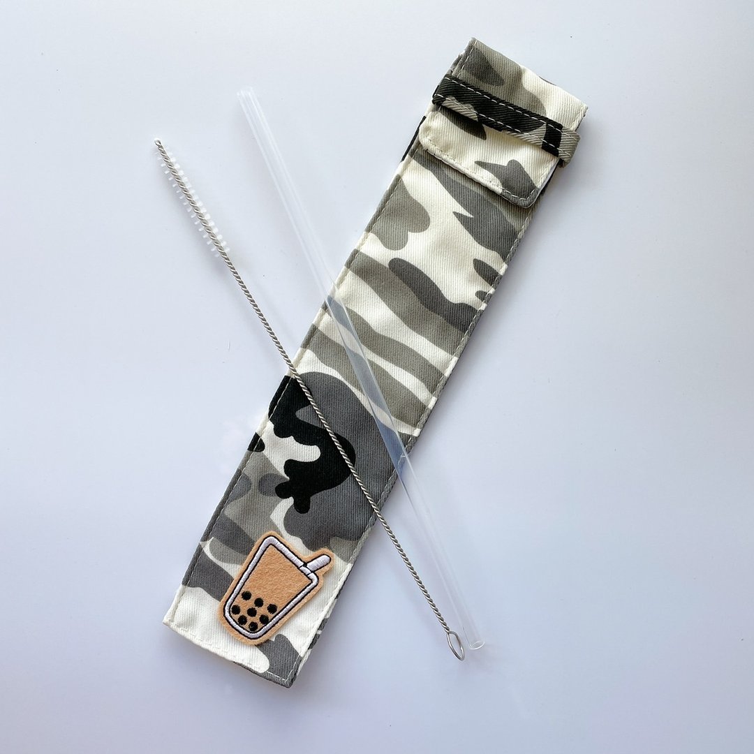 【美吉吸管 x 21.5cm】细吸管套组(共7色可选) - 环保吸管 - 其他材质 多色