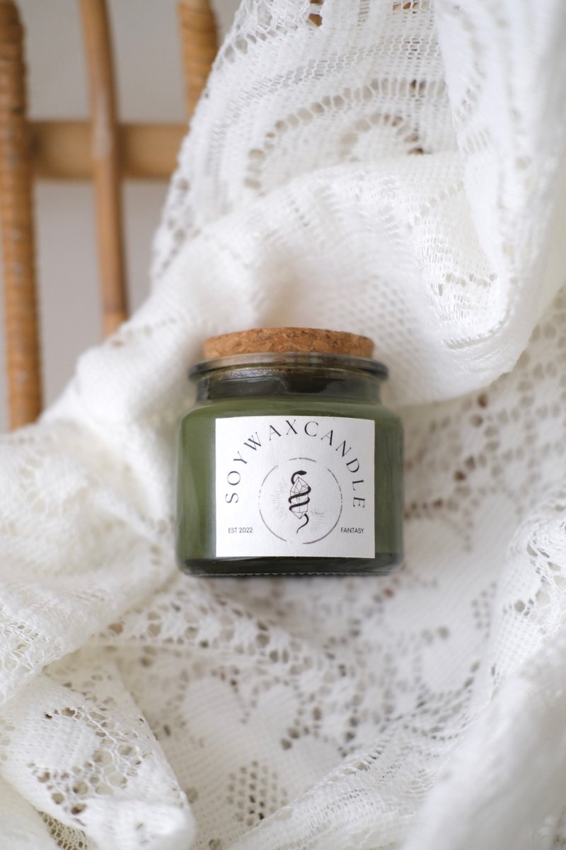 加大加强版 白鼠尾草蜡烛能量蜡烛净化魔法水晶 白鼠尾草印加圣木 - 香薰/精油/线香 - 其他材质 