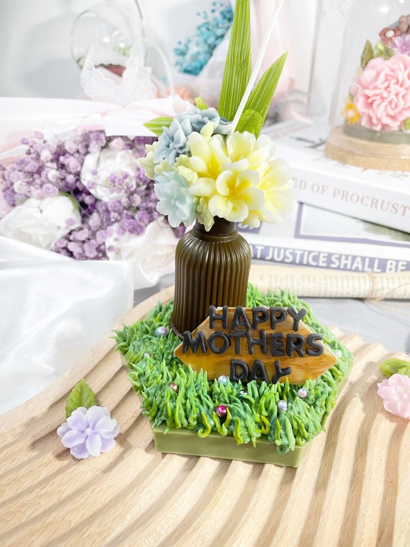 母亲节礼物 - 悠长期假蜡烛 - 蜡烛/烛台 - 蜡 多色