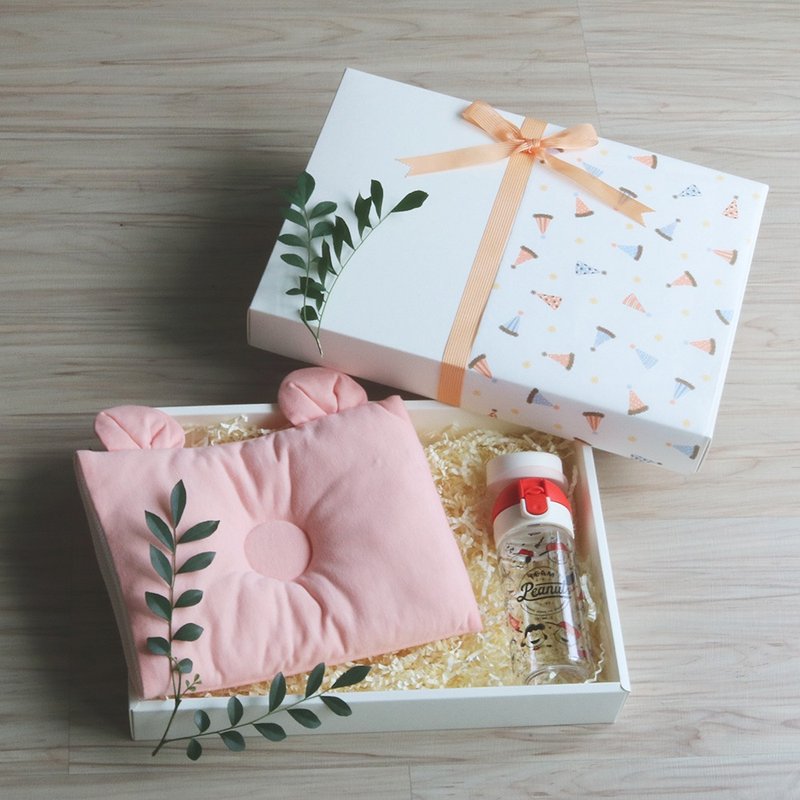 MAKURA Baby Pillow授乳臂枕M+Richell史努比两用直饮水杯240ML - 婴儿床上用品 - 棉．麻 