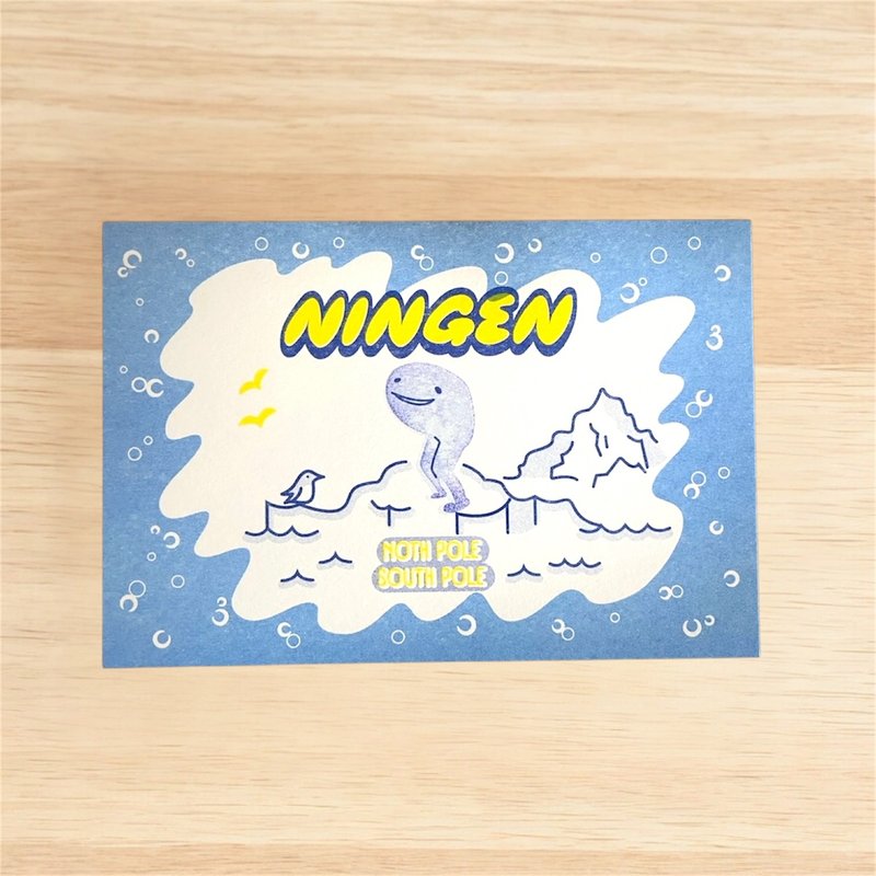 人形海怪  NINGEN  明信片 - 卡片/明信片 - 纸 