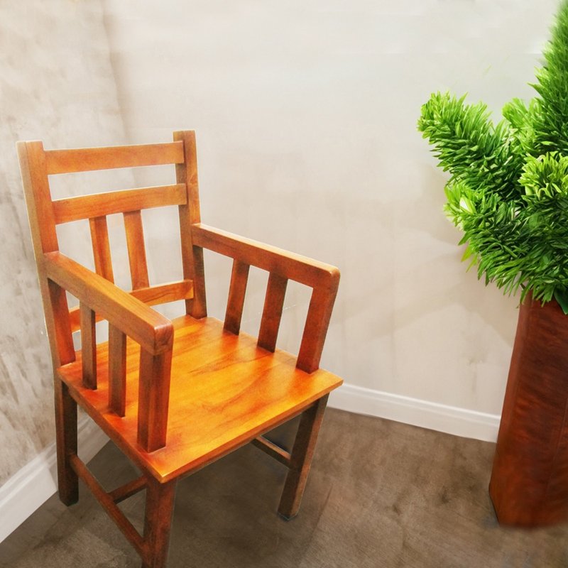 【吉迪市100%全柚木家具】UNC1-65B 柚木简约靠背造型椅 / 休闲椅 - 其他家具 - 木头 咖啡色