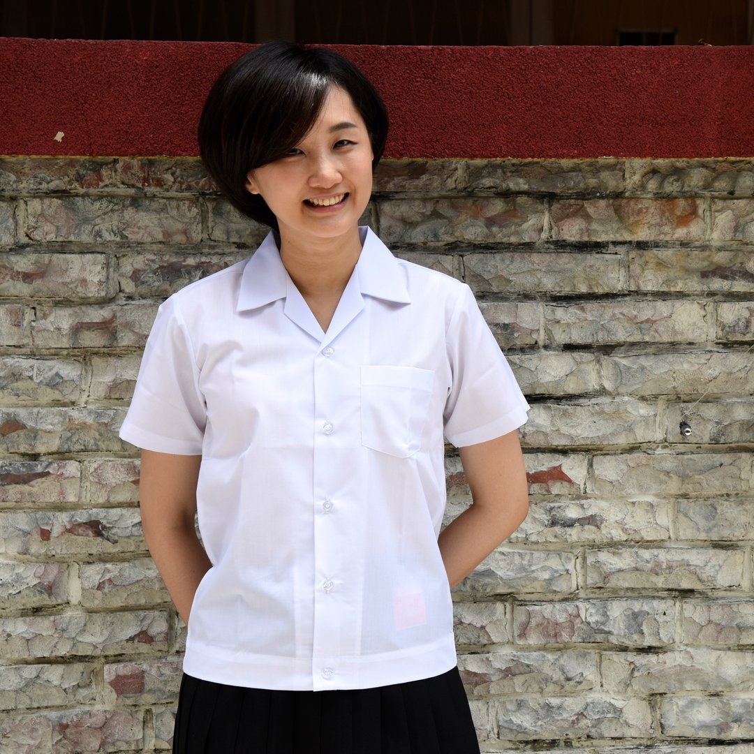 【中美牌制服】国民领衬衫_俗女养成记 / 电影返校造型_男女皆可 - 女装衬衫 - 棉 白色