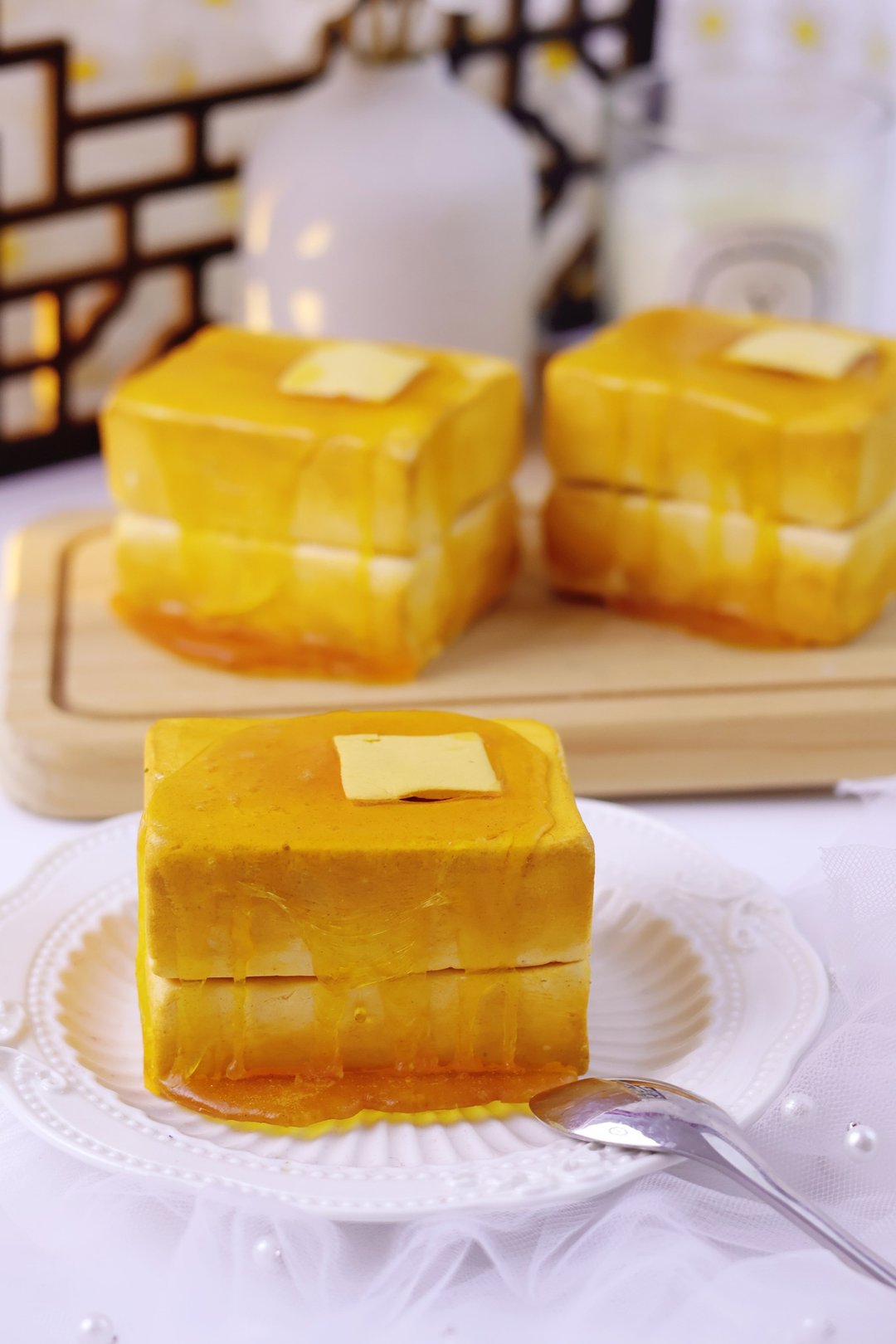 【香港手信】茶餐厅必点 厚多士造型手工皂 香港伴手礼 - 肥皂/手工皂 - 其他材质 橘色