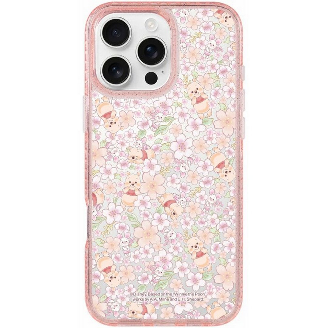 迪士尼 小熊维尼 iPhone 16 Samsung S25 气垫标准防摔镜面手机壳 - 手机壳/手机套 - 塑料 多色
