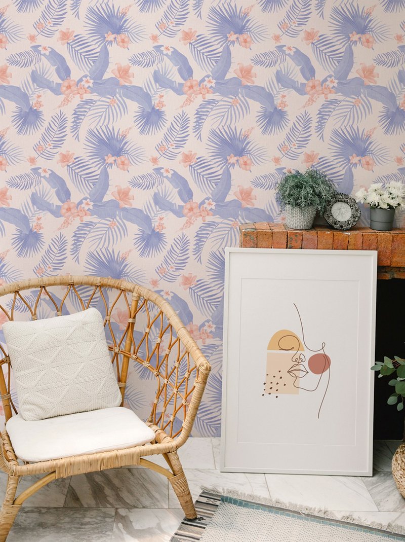 【老朋友限定礼】原创壁贴 | 紫花巴别塔 - 墙贴/壁贴 - 其他材质 紫色