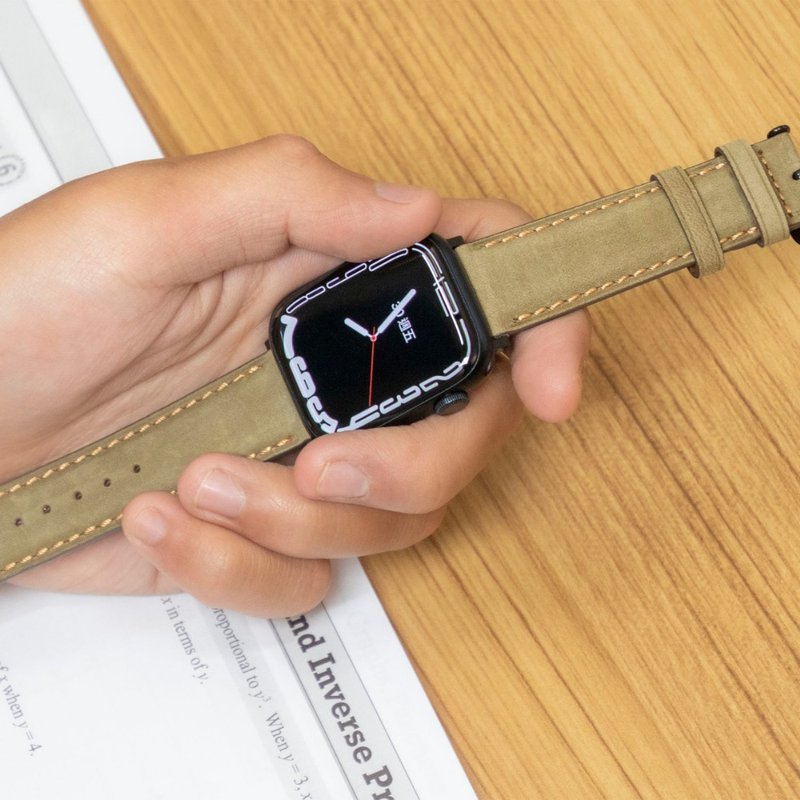 Torrii Apple Watch 表带 LUNA 真皮系列 - 合桃色 - 表带 - 真皮 