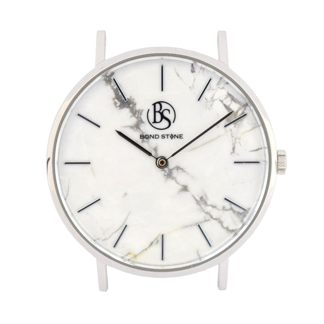 SHINE ARABESCATO CORCHIA 36mm Stone Watch - 男表/中性表 - 石头 银色