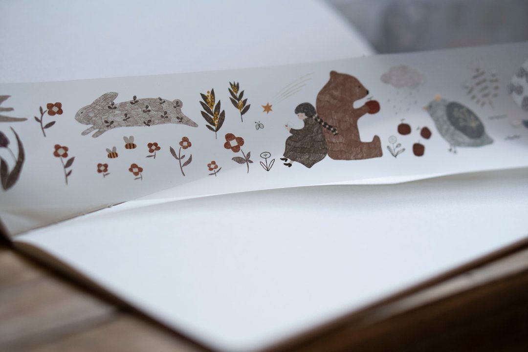 In the Forest PET胶带 雾面 纸胶带 Ivy Snow - 纸胶带 - 塑料 