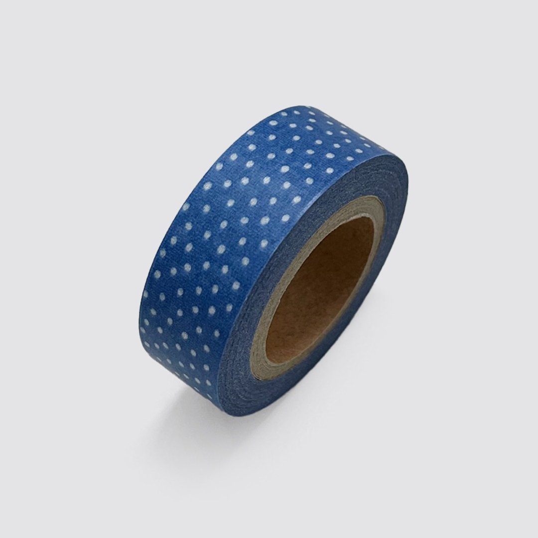Jeans dot | 造型和纸胶带 - 纸胶带 - 纸 蓝色