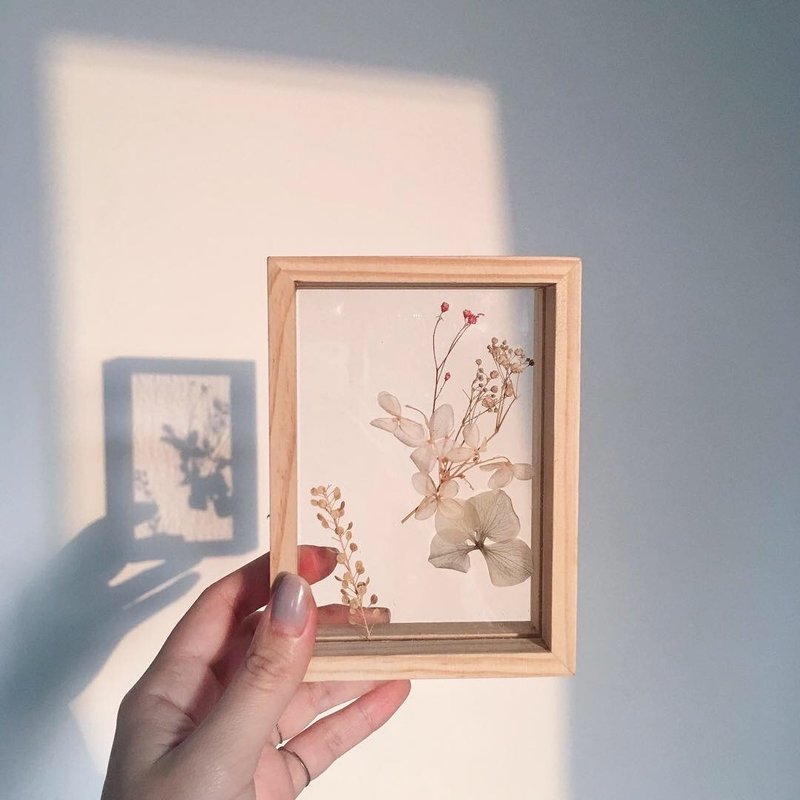 等等 | 透明干燥花 永生花 木制相框/摆饰 情人节 - 摆饰 - 植物．花 透明