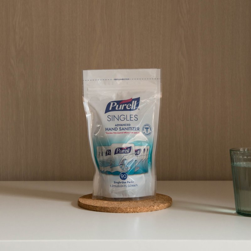 Purell 普瑞来 干洗手凝露随身包 (1.2ml/包 90包入) - 洗手用品 - 浓缩/萃取物 蓝色