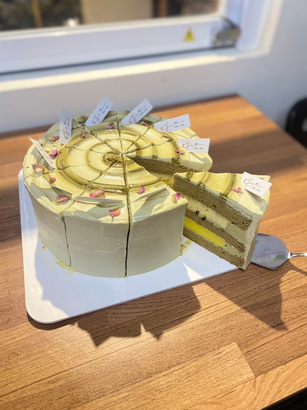 百香柠檬绿茶蛋糕 蛋糕 甜点 台北 生日蛋糕 铄甜点 宅配 - 蛋糕/甜点 - 新鲜食材 