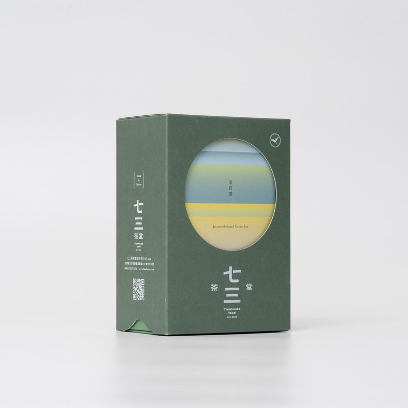 七三茶堂 精品原叶丨茉莉窨 75g–精装盒 - 茶 - 纸 绿色