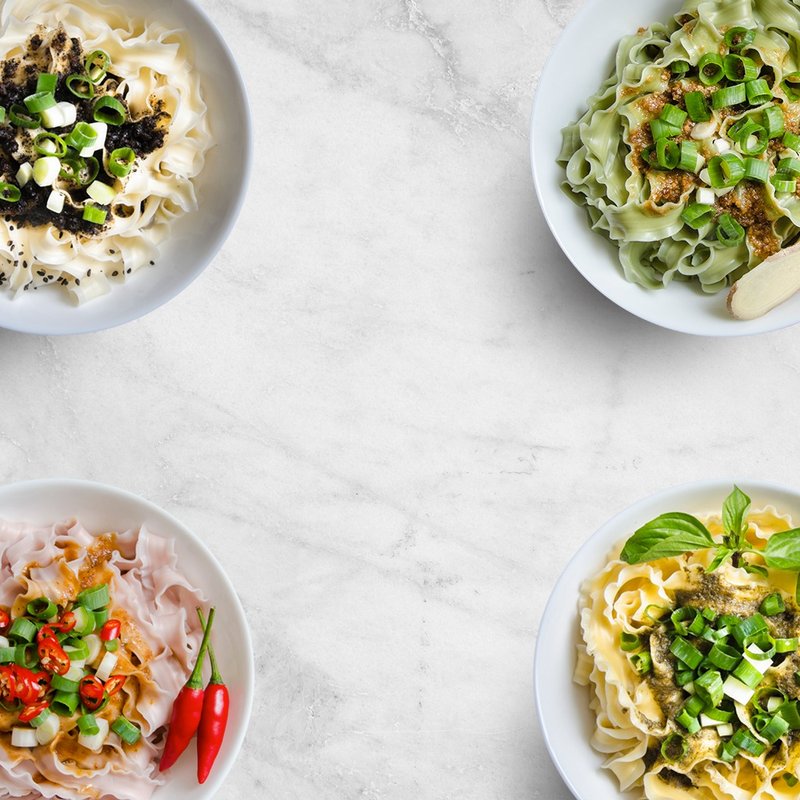 【 中港澳包邮专区 】【吴独面】芦荟干拌面系列—综合口味组 - 面/面线/米粉 - 其他材质 