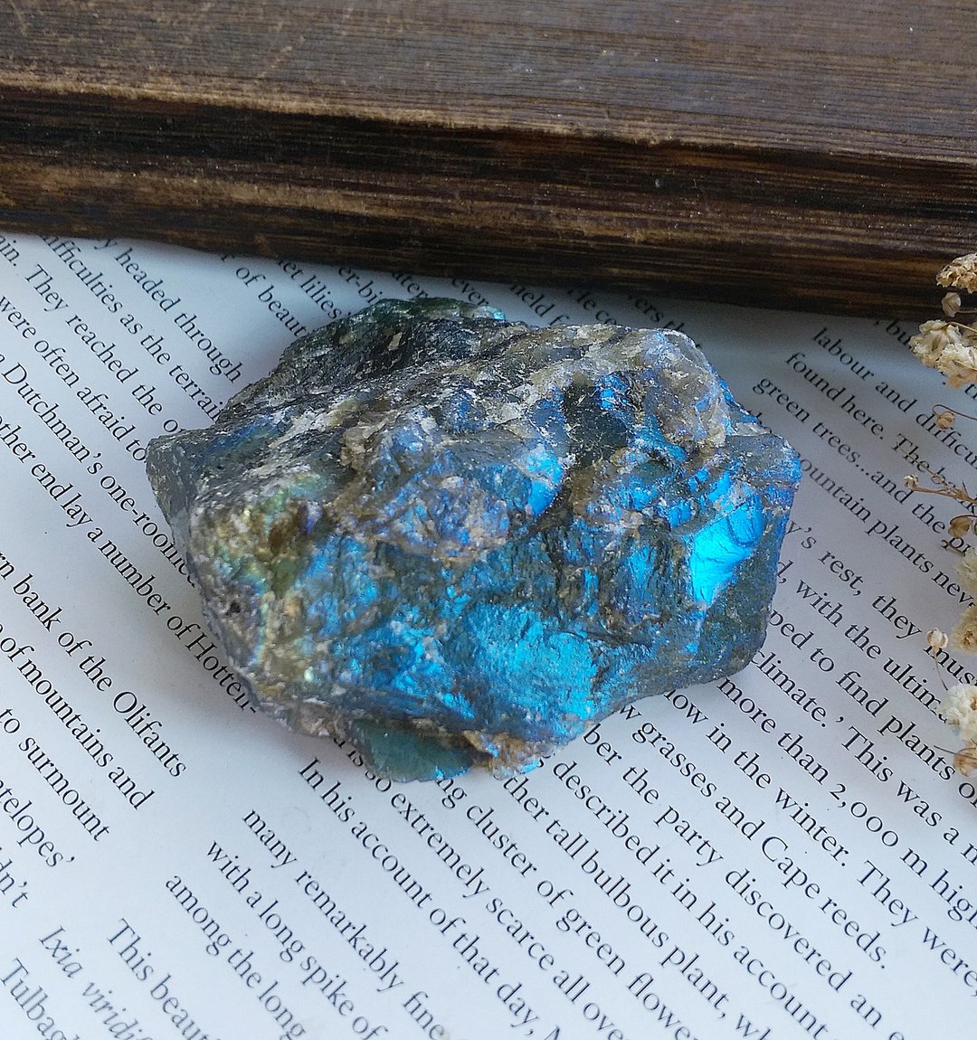 Labradorite 马达加斯加产地 拉长石 天然矿石 原矿 - 摆饰 - 其他材质 