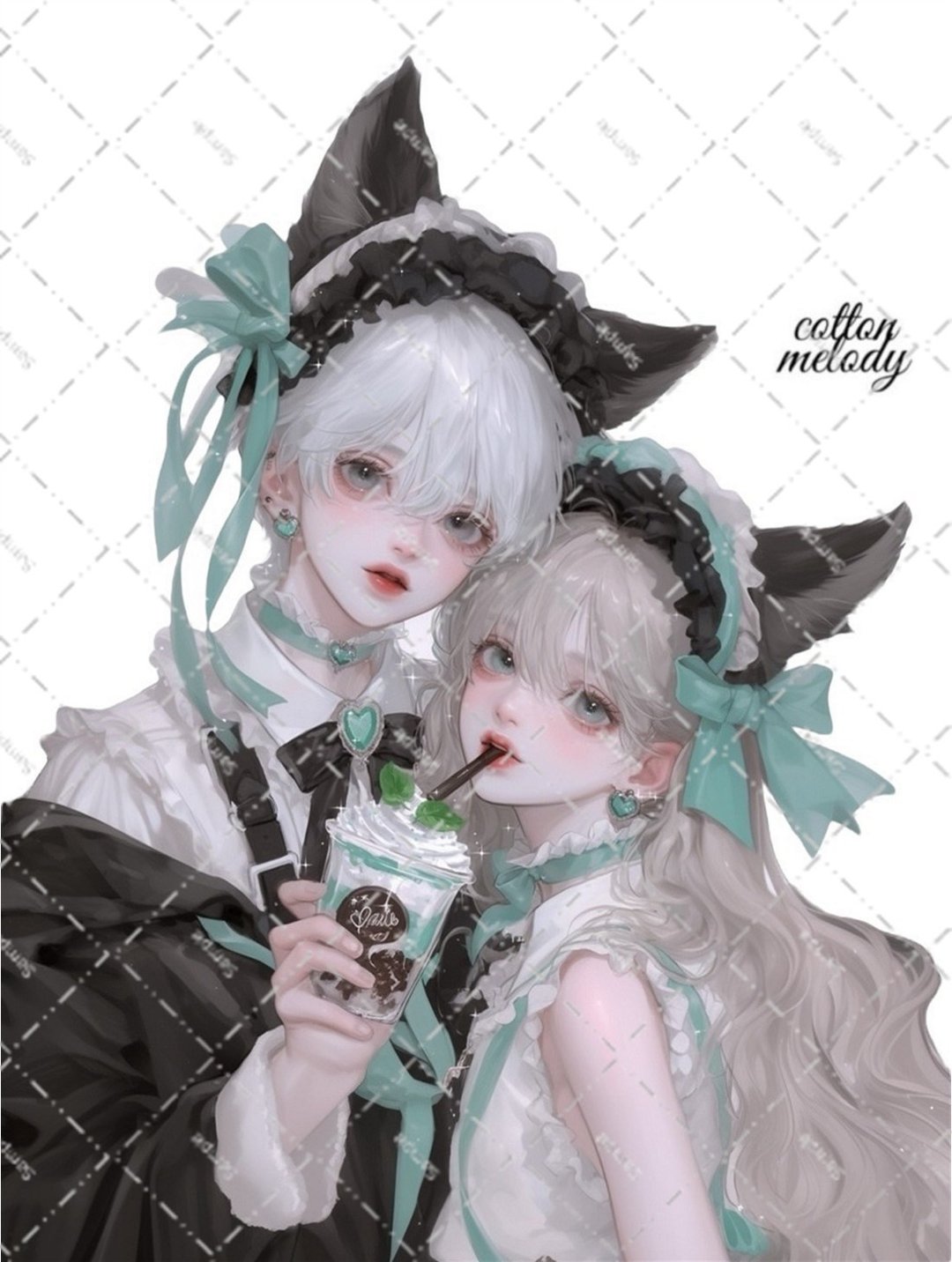 原创贴纸 no.6631 人物贴纸 原创贴纸 人物贴纸 女孩贴纸 原创人物贴纸 - 贴纸 - 纸 