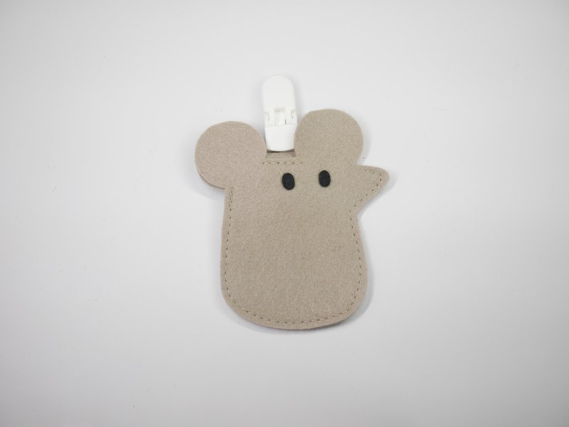 平安符袋 迷你红包袋_十二生肖 老鼠 - 平安符/符袋 - 聚酯纤维 灰色