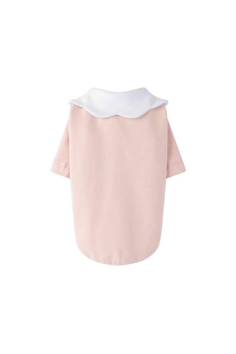 兩色 BabySkin 粉藍宠物居家服 - 衣/帽 - 棉．麻 粉红色