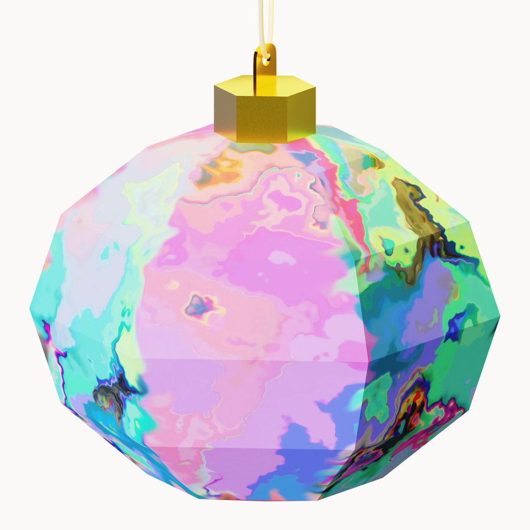DIY Paper Christmas Ball 3D Papercraft Printable PDF - 手工艺教程/工具书 - 其他材质 
