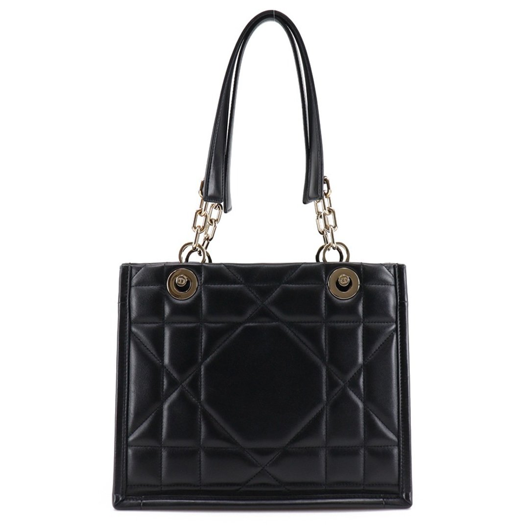 【日本直送】迪奥 Dior ESSENTIAL SM TOTE 托特包 ARRIBA CANNAGE M8720OZVJ 皮革 黑【二手品】 - 手提包/手提袋 - 真皮 黑色