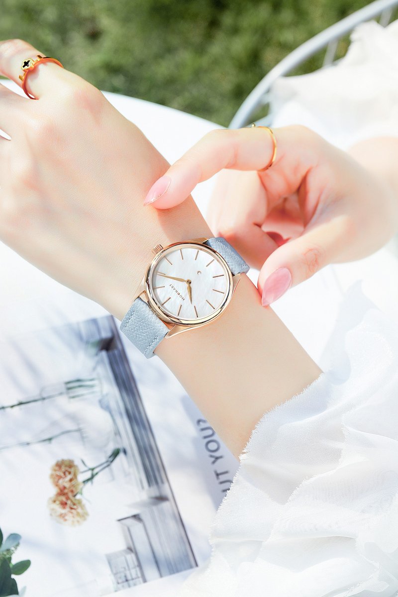 梦幻系列-彩虹(原色) - 女表 - 不锈钢 透明