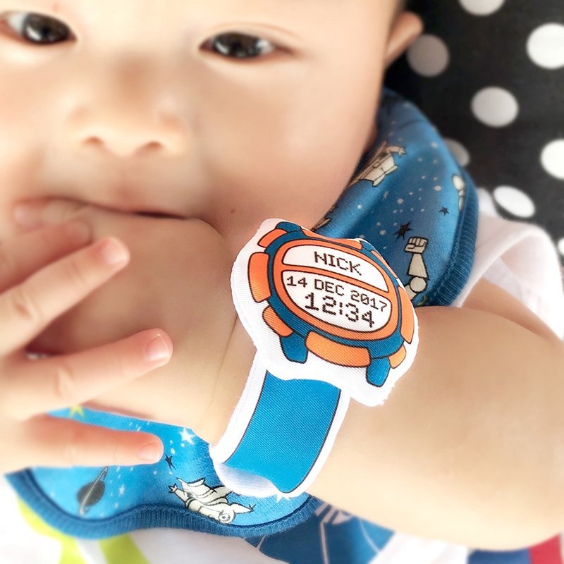 我的第一只运动手表(定制化) My first Baby Watch (D02A03) - 其他 - 棉．麻 橘色