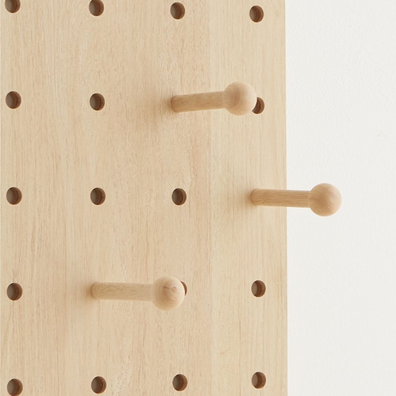 MIT创意洞洞板配件6入组(松木) - 其他 - 木头 卡其色