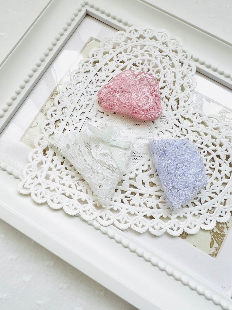 Lingerie for Rika-chan 3-piece set - 玩偶/公仔 - 其他材质 白色