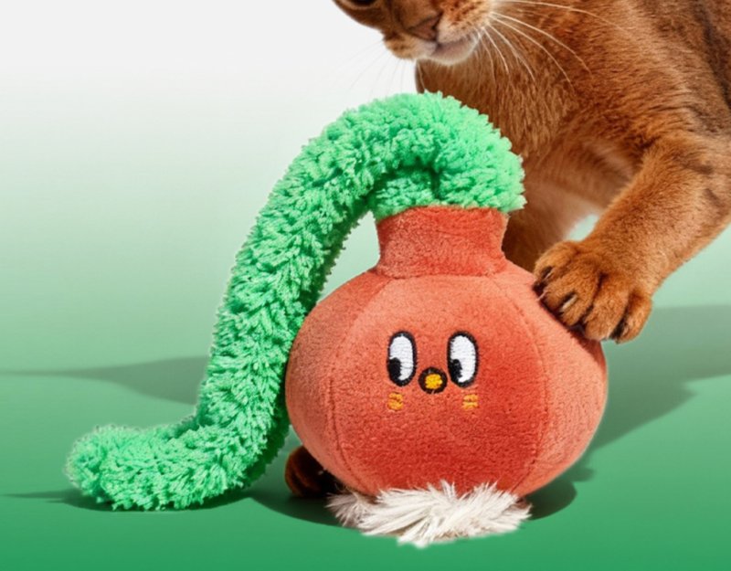 【小洋葱】宠物发声陪伴/磨牙耐咬玩具 - 玩具 - 其他材质 多色