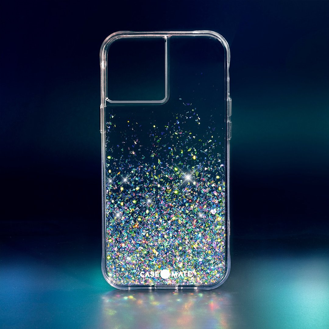 【六五折清货优惠】iPhone 12 系列 - Twinkle Ombré - Confetti - 手机壳/手机套 - 塑料 银色