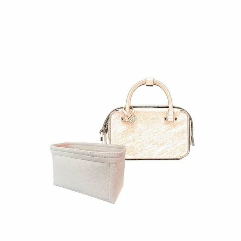 【香港制造|韩国绒布】手制内袋- Delvaux Coolbox Mini - 化妆包/杂物包 - 其他材质 多色