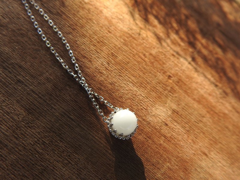 永恒的爱-925纯银 - 项链 - 纯银 银色