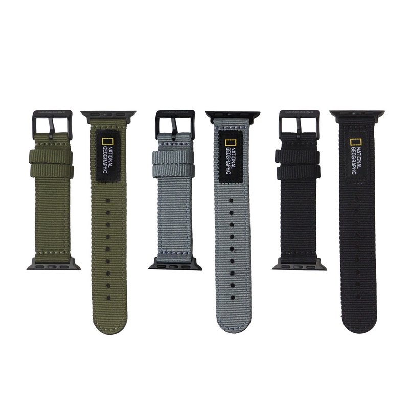 国家地理 / Smart Watch Nato Strap 经典尼龙表带 - 数码小物 - 尼龙 黑色