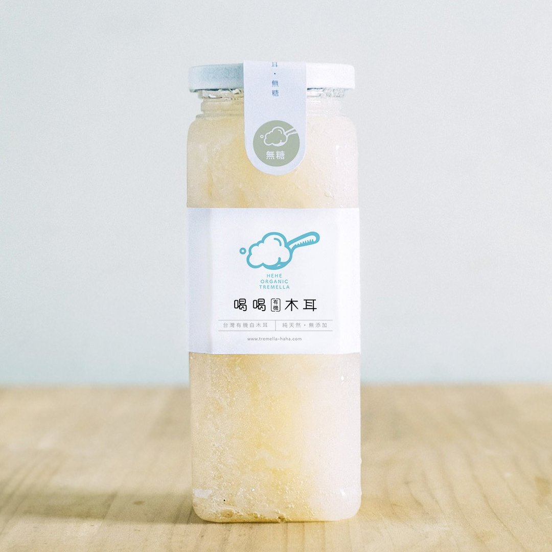 无糖浓缩白木耳 Stew Snow Fungus - 谷物麦片 - 新鲜食材 白色