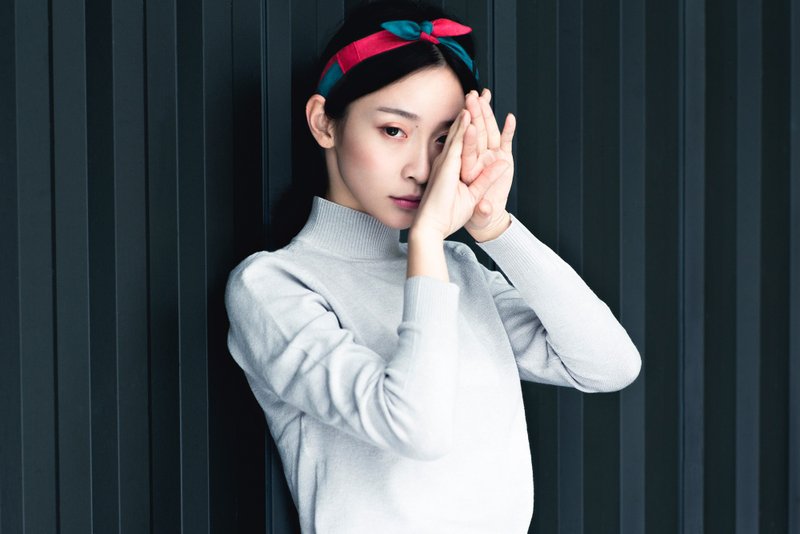 Papillon(红绿)/经典款发带 - 发饰 - 聚酯纤维 绿色