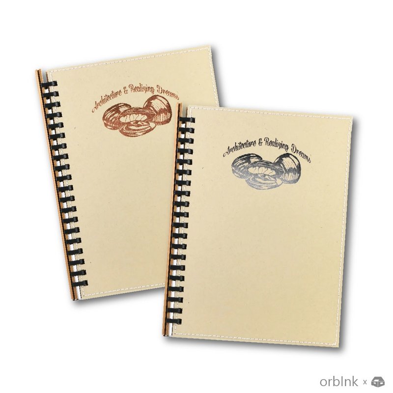 orbInk A5介纸竹背活页笔记本-古铜文蛤 Loose Leaf Notebook A5 - 笔记本/手帐 - 纸 多色