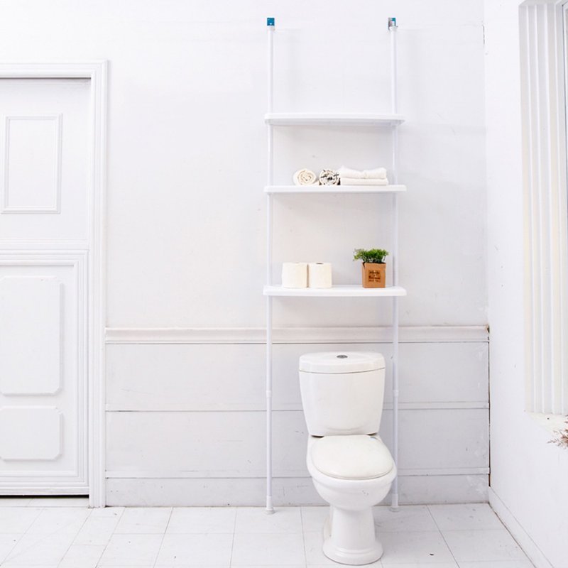 【ikloo】顶天立地马桶上置物架 - 置物架/篮子 - 其他材质 