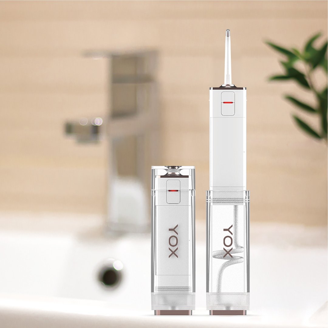 【 YOX 】升级版第二代水牙线丨史上最mini丨冲牙器丨清洁牙缝丨 - 牙刷/口腔清洁 - 塑料 白色