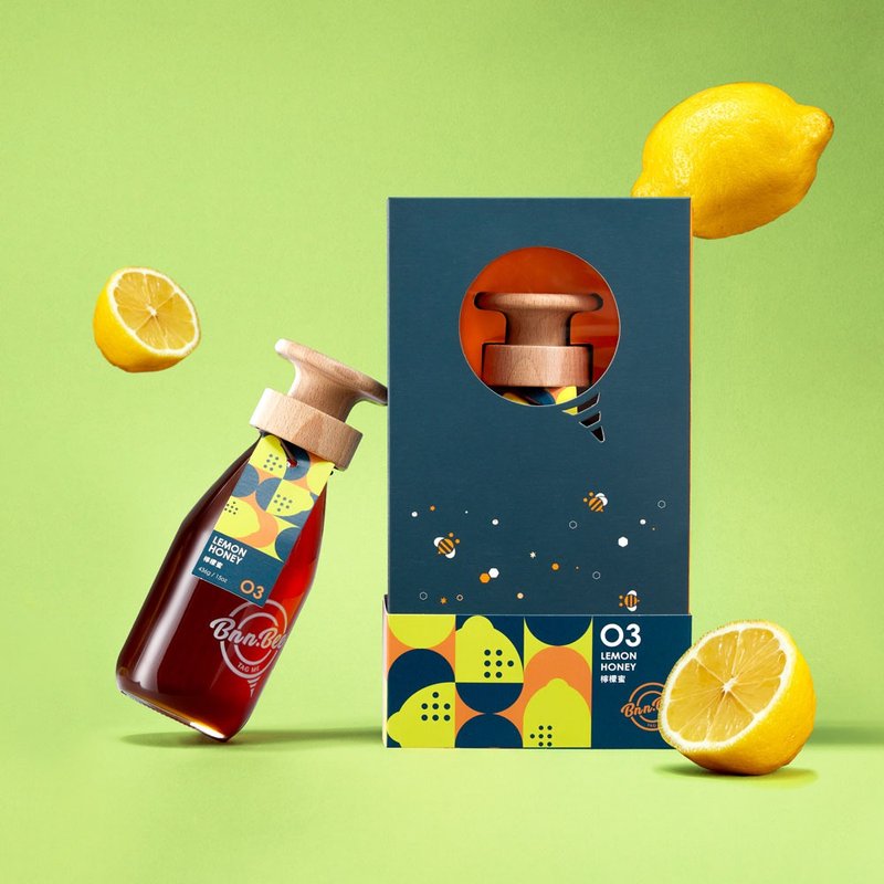 柠檬蜜 一入礼盒 / 436g - 蜂蜜/黑糖 - 新鲜食材 